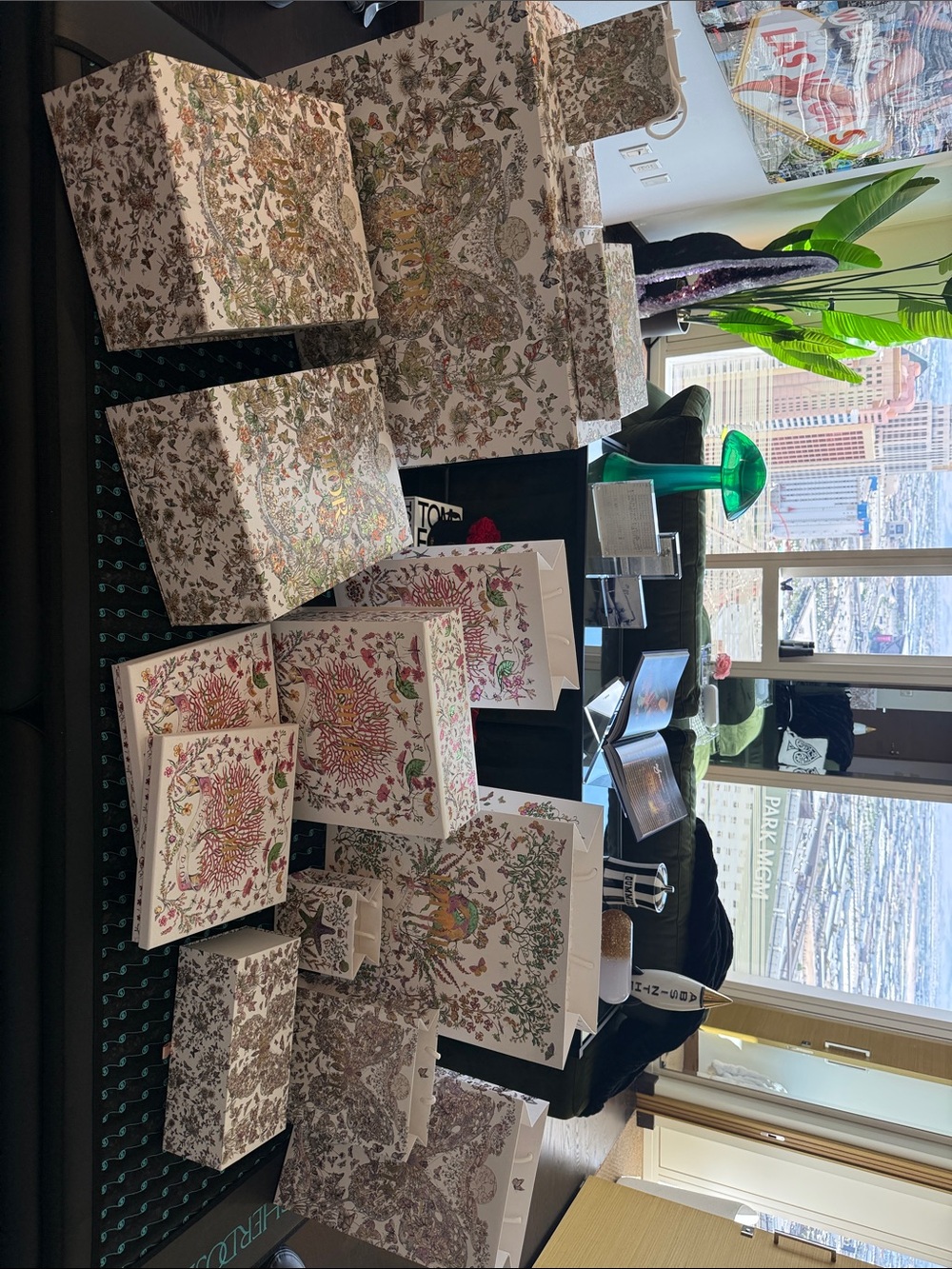 Limited edition Dior 8 boxes and 6 bags